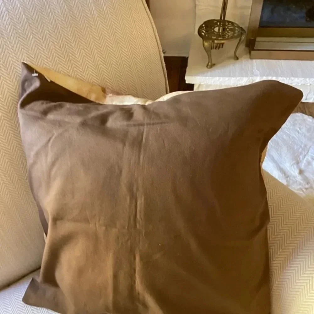 Pottery Barn Fall Pumpkin  Pheasant Print Pillow Cover